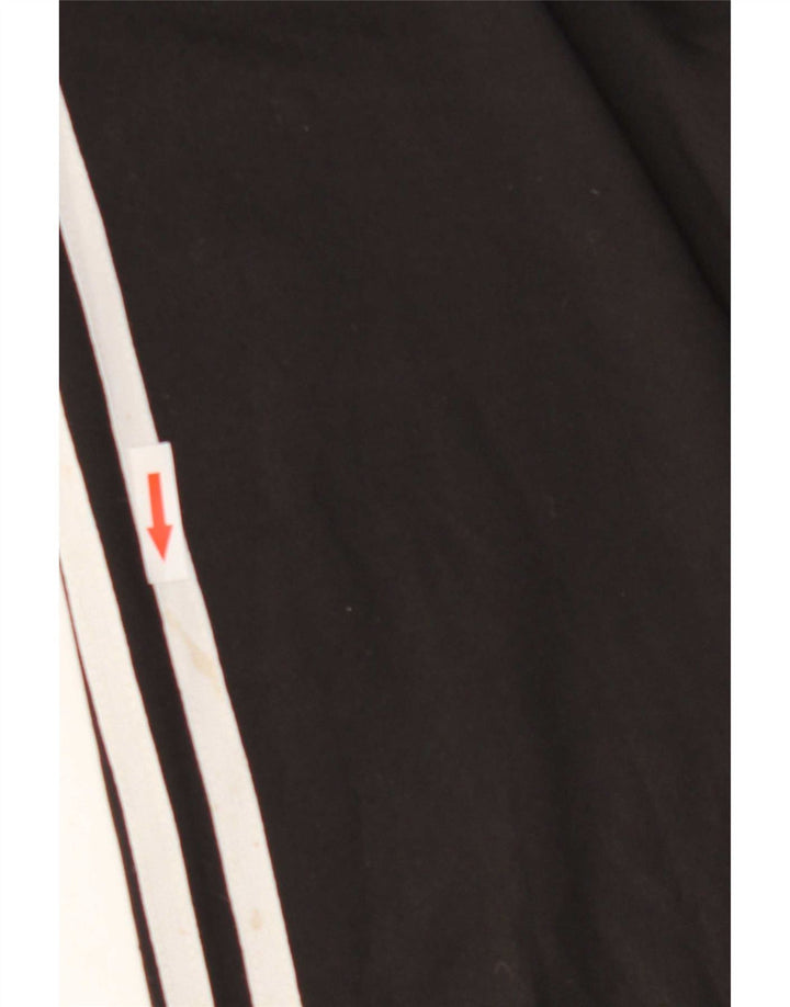Adidas Męska bluza dresowa Top Jacket UK 36/38 Mały czarny poliester