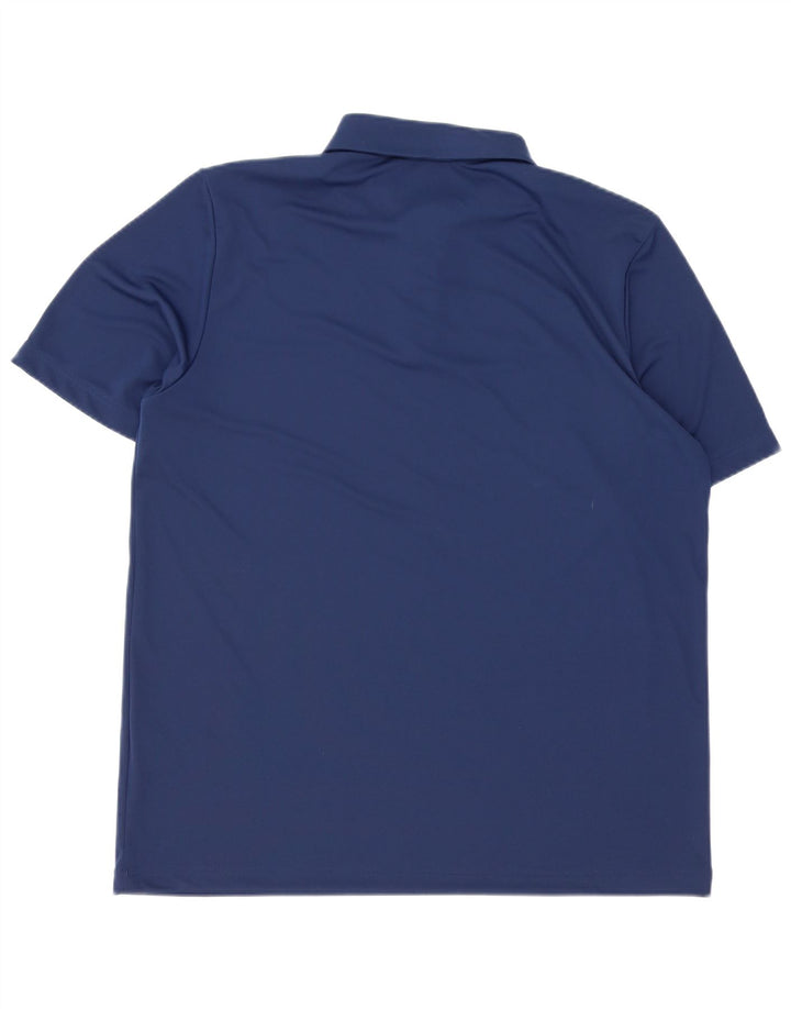 Męska koszulka polo Adidas Aeroready, duża, granatowa, z poliestru
