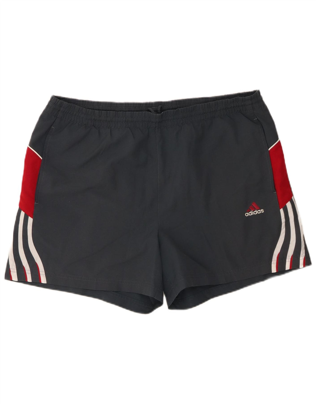 Męskie spodenki sportowe Adidas 2XL Szary blok kolorów
