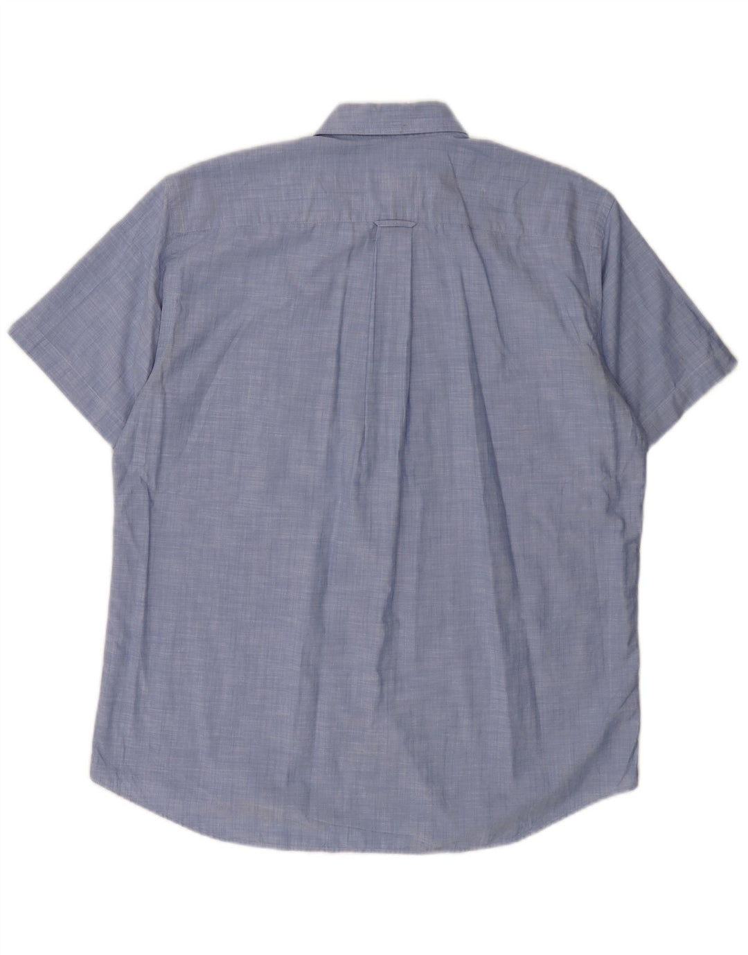 Koszula męska z krótkim rękawem LACOSTE, rozmiar 40, niebieska, bawełniana