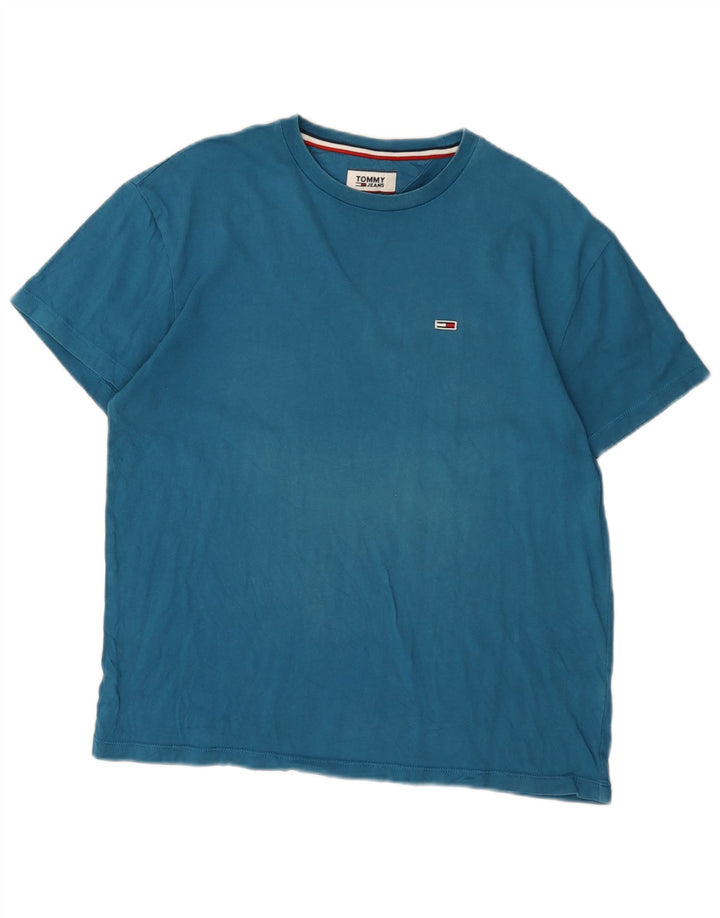 T-shirt męski Tommy Hilfiger, średni niebieski