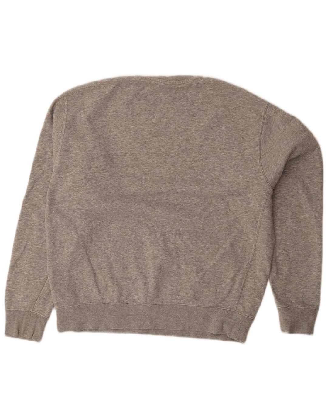 Damska bluza oversize Nike UK 14, średnia szara, nakrapiana bawełna