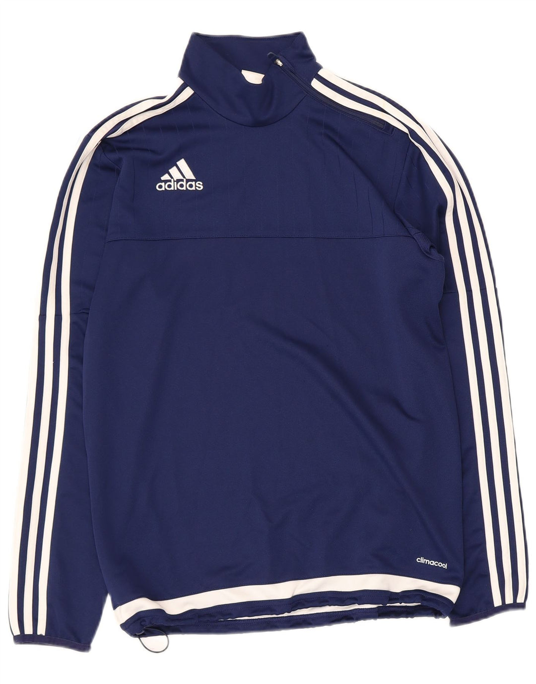 Adidas Męskie Climacool Pullover Dres Top Mały Granatowy Kolorblok