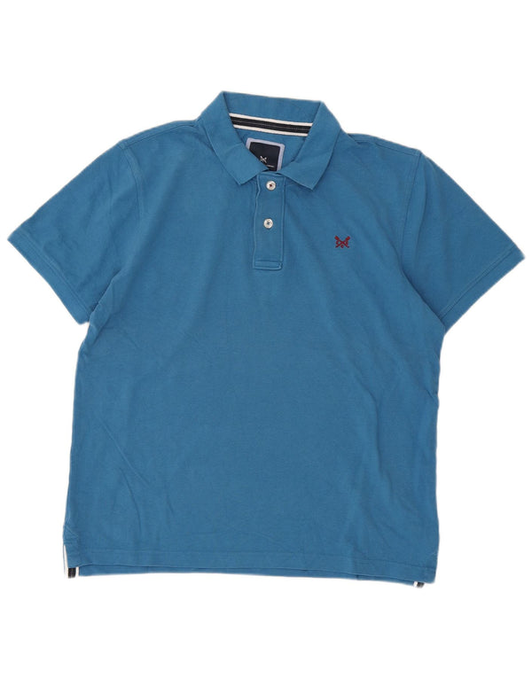 Męska koszulka polo Crew Clothing Średni niebieski, bawełniany