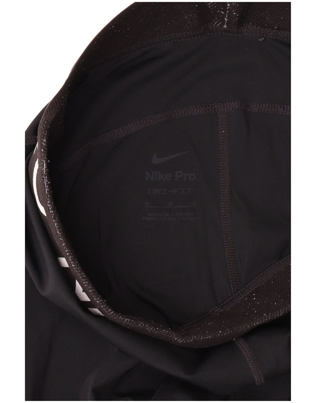 Damskie legginsy Nike Dri Fit Graphic UK 12, średnie, czarne, poliestrowe, sportowe