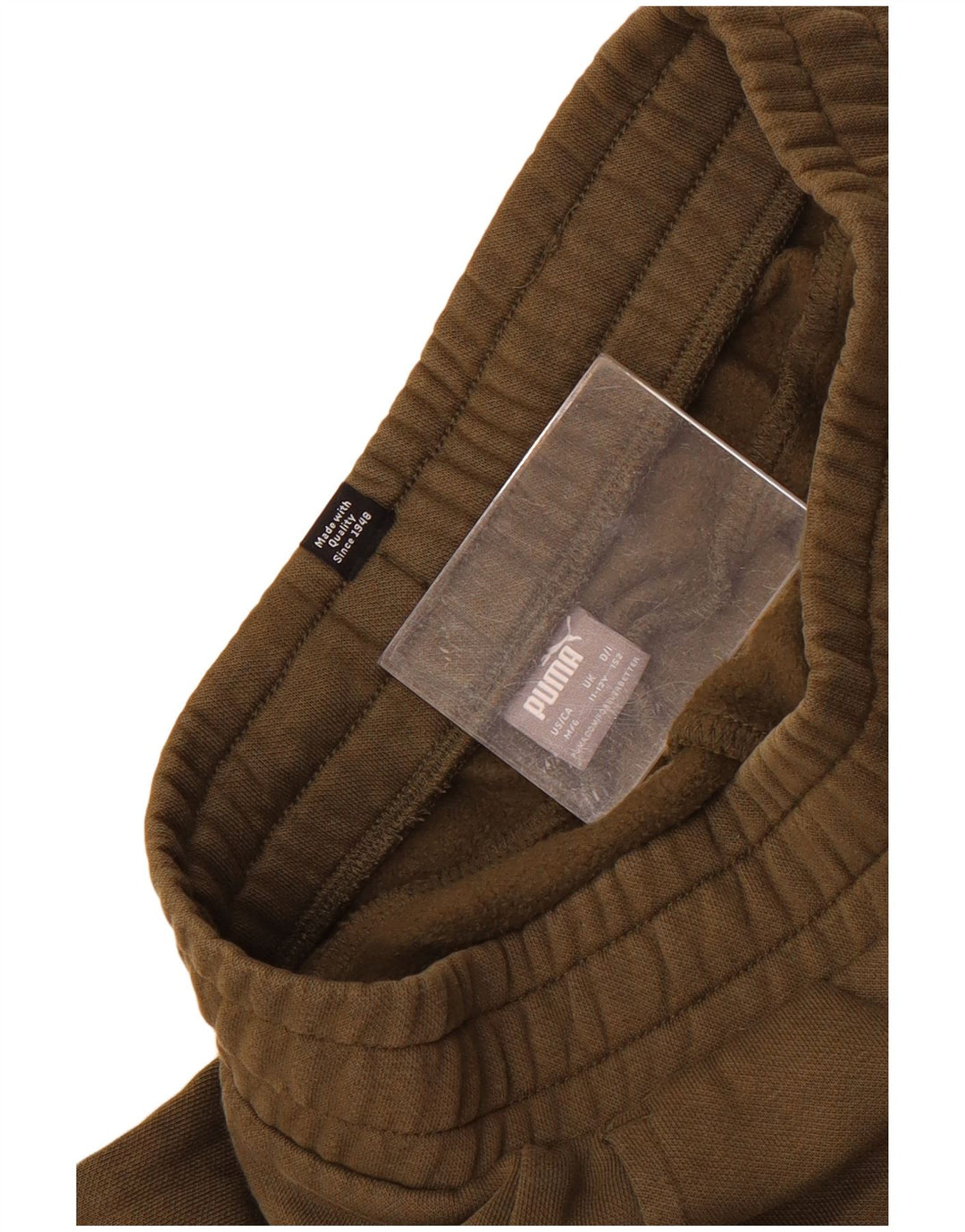 Chłopięce spodnie dresowe Puma Joggery 11-12 lat Khaki Poliester