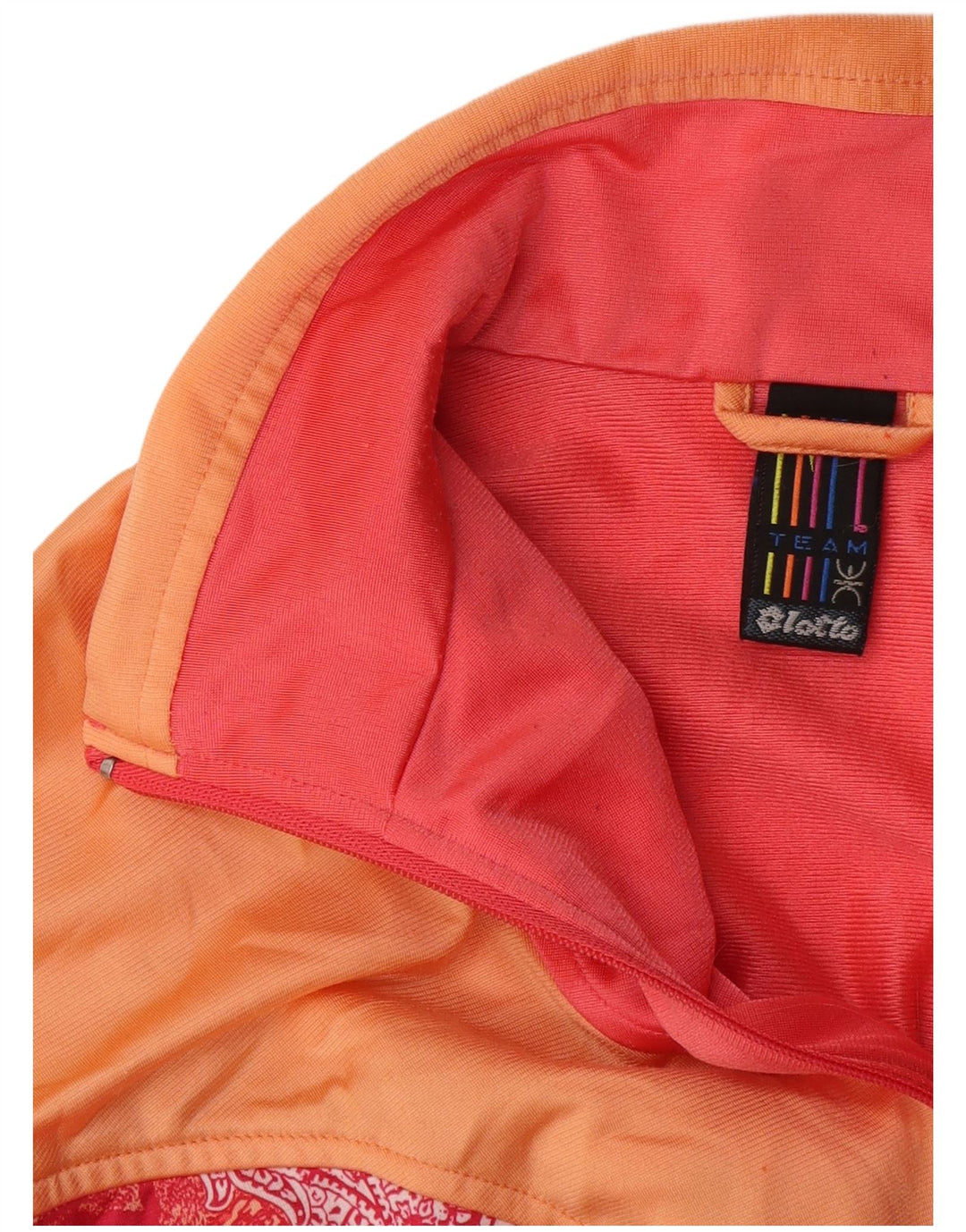 Damska kurtka dresowa Lotto UK 16, duża, różowa, z blokami kolorów