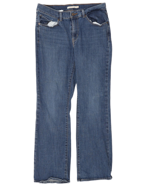 Damskie jeansy Levi's Classic Bootcut US 10 Large W30 L30 Niebieskie bawełniane