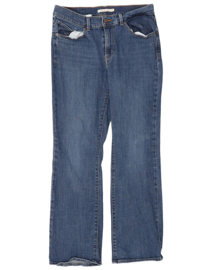 Damskie jeansy Levi's Classic Bootcut US 10 Large W30 L30 Niebieskie bawełniane