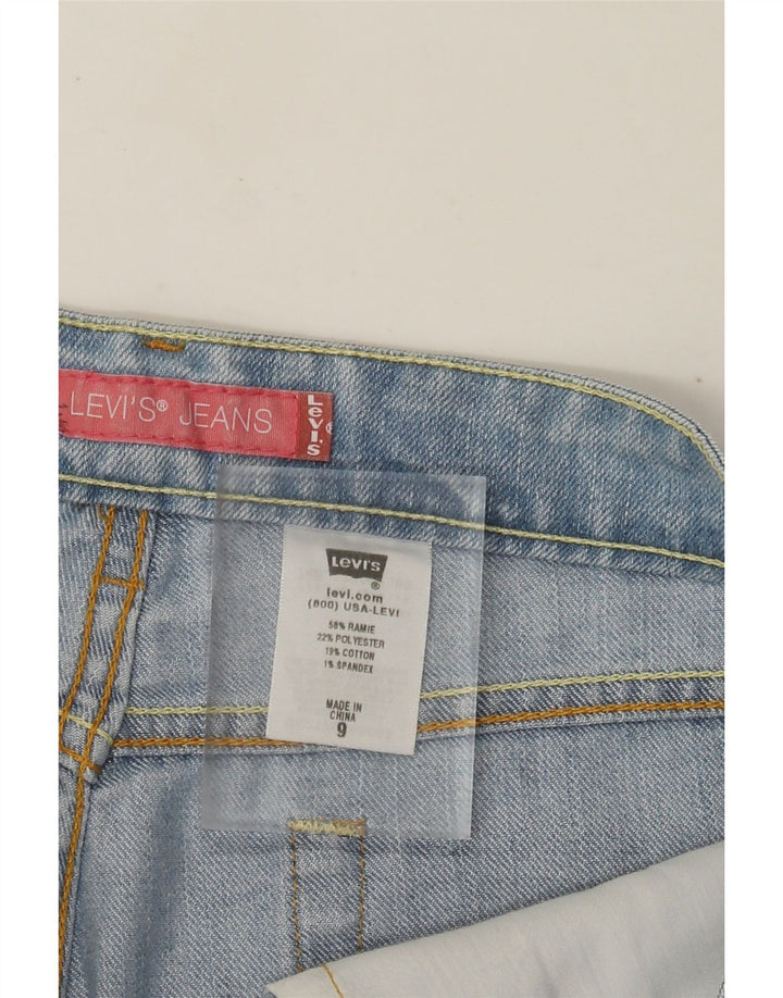 Damskie spodenki jeansowe Levi's Bermudy US 9 Medium W32 Blue Ramie