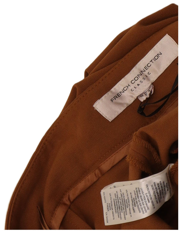 Spodnie damskie French Connection Pegged Casual UK 12 Medium W32 L27 Brązowe