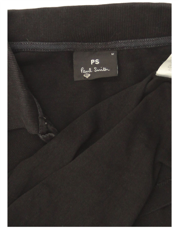 Męska koszulka polo Paul Smith, średnia czarna, bawełniana