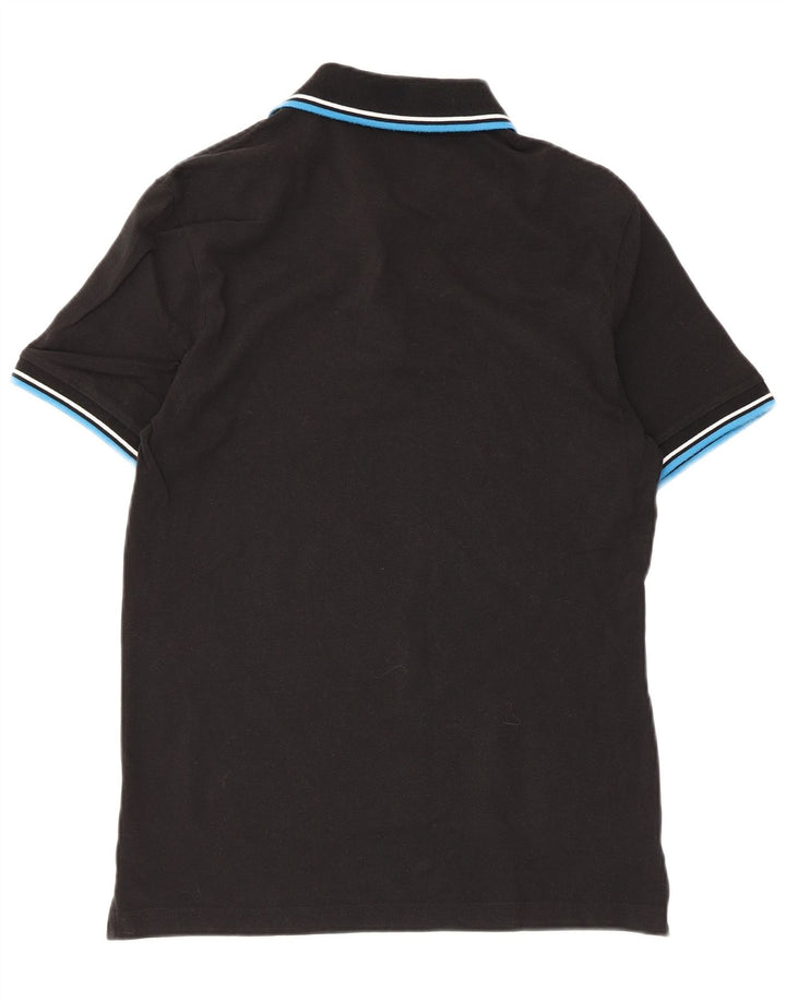 Męska koszulka polo Diadora, mała czarna