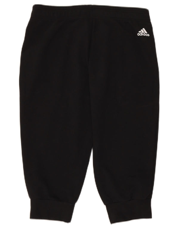 Damskie spodnie dresowe ADIDAS Graphic Joggers UK 12/14 Średnia czerń
