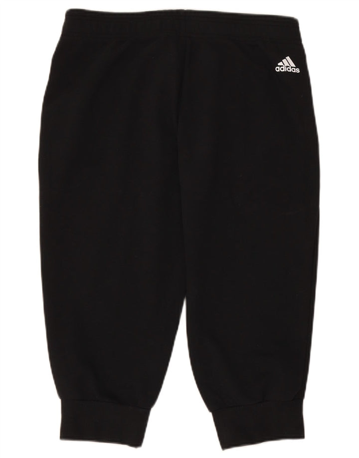 Damskie spodnie dresowe ADIDAS Graphic Joggers UK 12/14 Średnia czerń