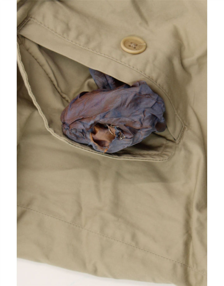 TED BAKER Mens Bomber Jacket Size 6 2XL Beige Cotton Vintage Ted Baker and Second-Hand Ted Baker from Messina Hembry 