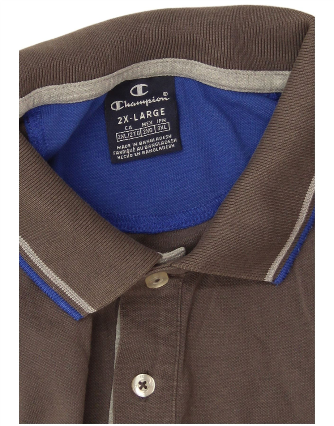 Męska koszulka polo Champion 2XL szara
