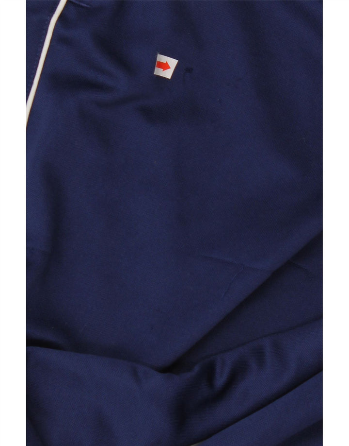 ADIDAS Boys Tracksuit Trousers 15-16 Years Navy Blue Polyester
