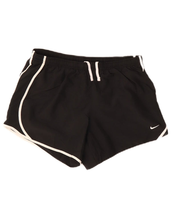 Nike Womens Sport Shorts UK 18 XL Black Polyester