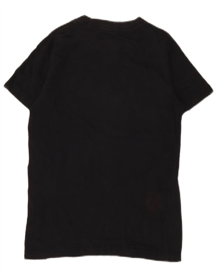 Chłopięcy T-shirt z grafiką Nike na 10-11 lat, średni czarny, bawełniany