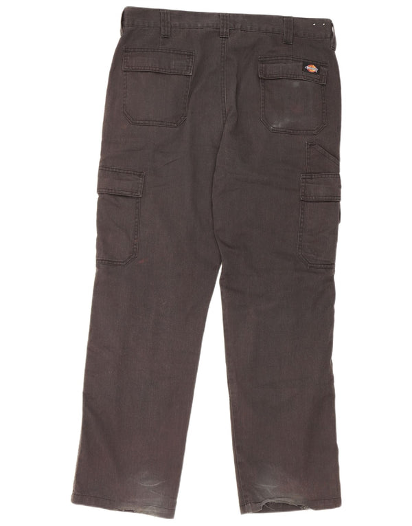 Męskie proste spodnie cargo Dickies W36 L30 Czarny poliester