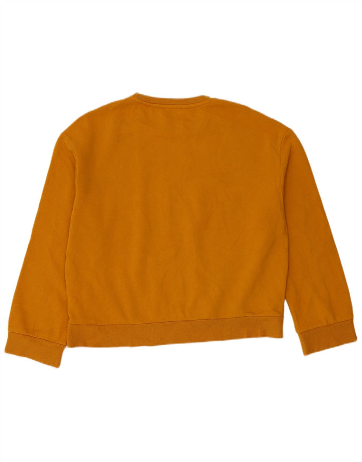 Damski sweter oversize Zara UK 10, mały, pomarańczowy, bawełniany