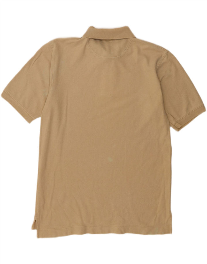 Męska koszulka polo Timberland, mała, beżowa, bawełniana