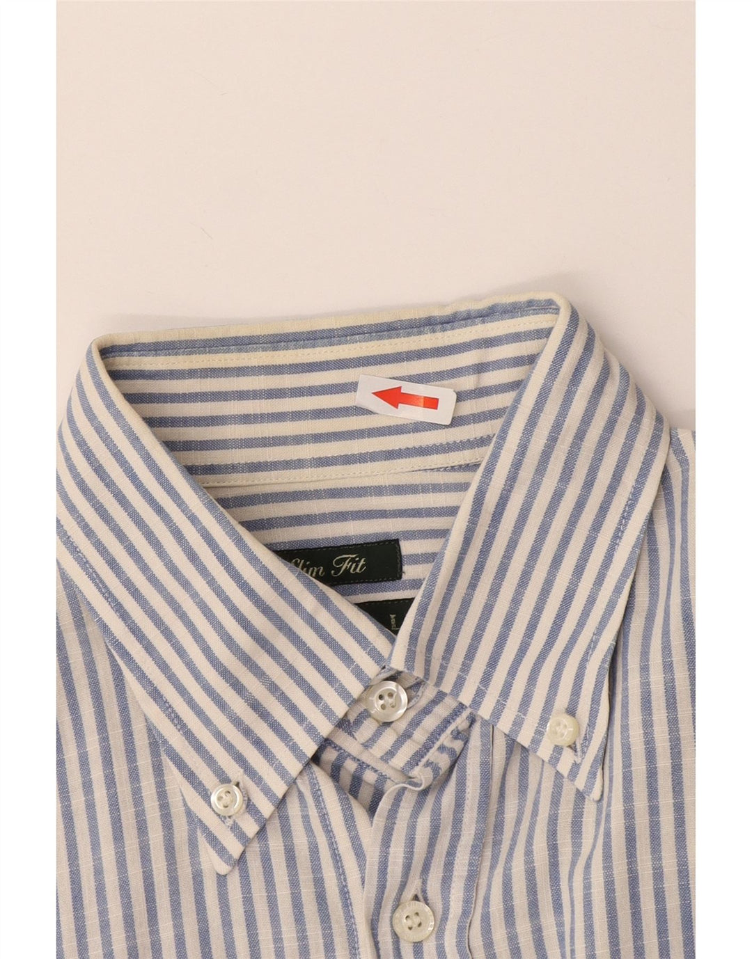 Koszula męska Fred Perry Slim Fit, duża, bawełniana w niebieskie paski