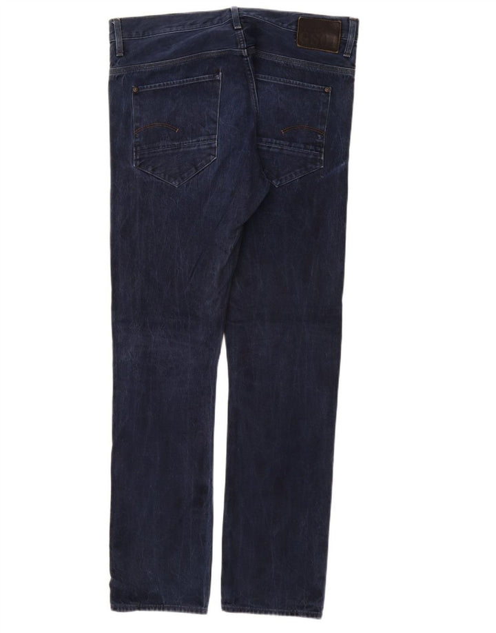 Męskie jeansy slim G-Star W36 L34 Niebieskie bawełniane