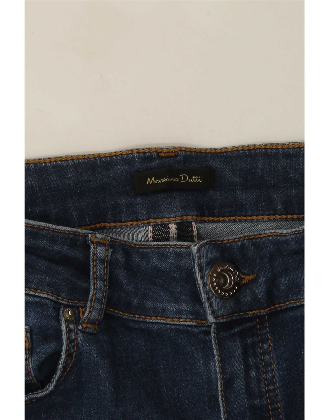 Damskie jeansy Skinny Massimo Dutti W28 L29 Niebieskie