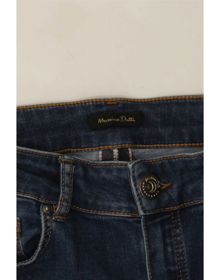 Damskie jeansy Skinny Massimo Dutti W28 L29 Niebieskie