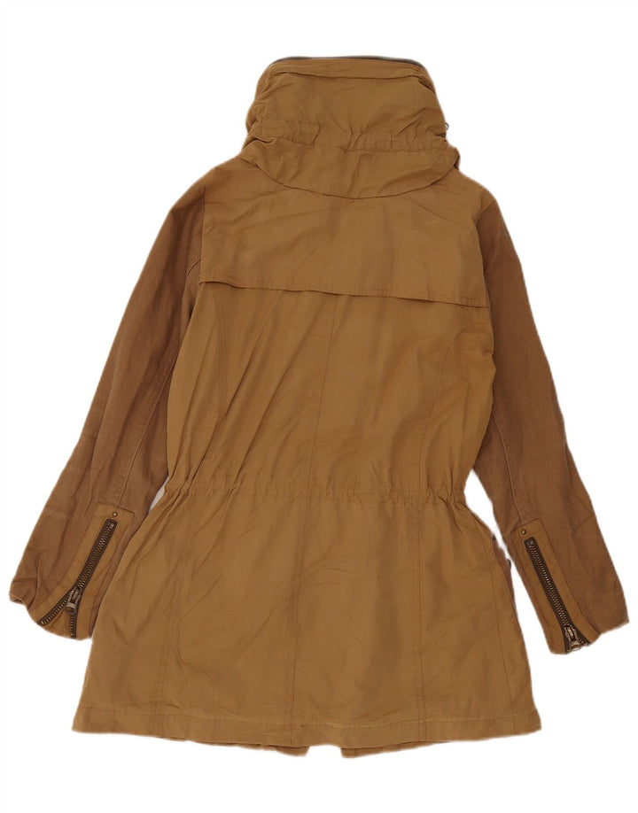 Damska kurtka typu oversize parka Zara UK 6 XS, beżowa