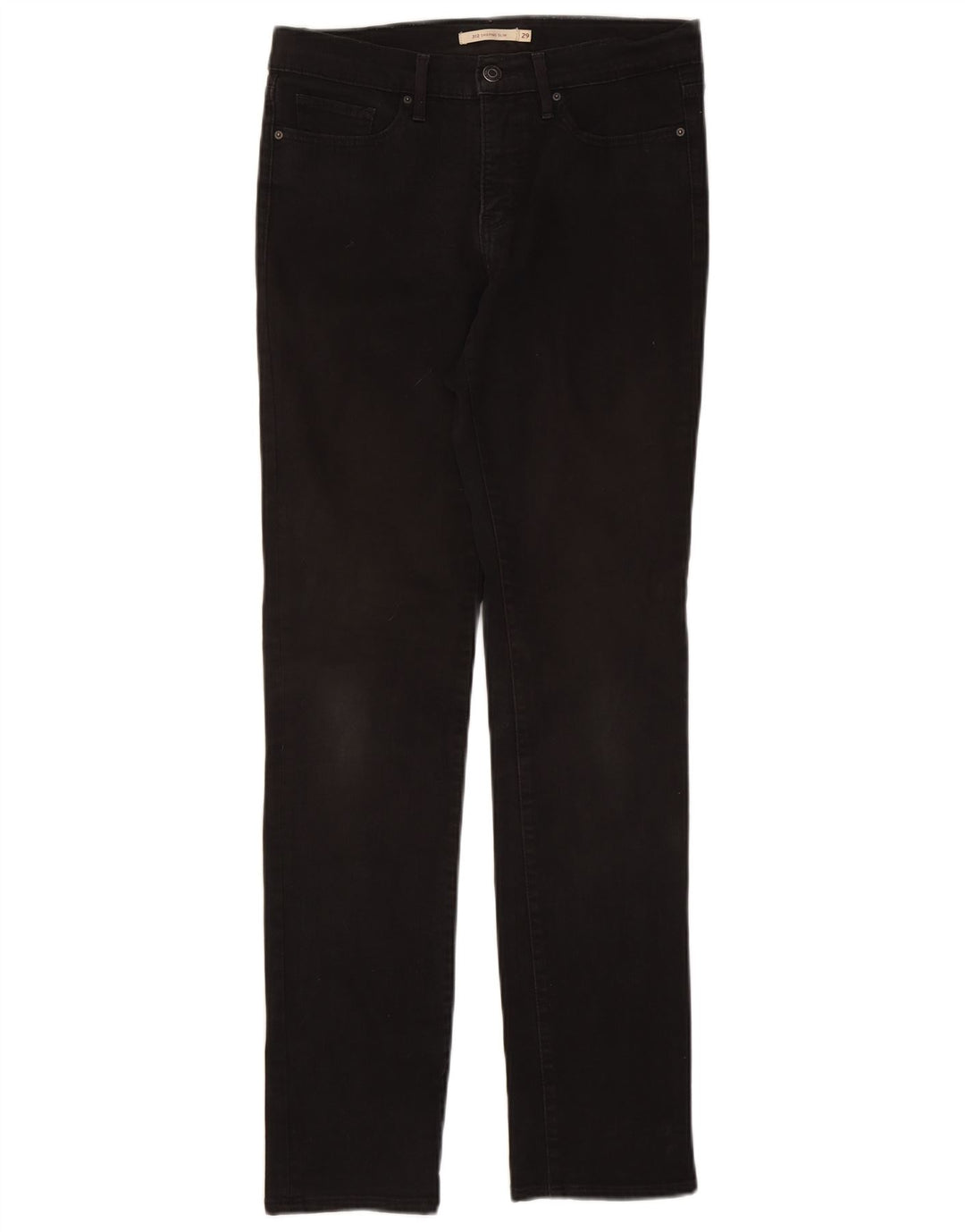 Damskie jeansy Levi's 312 Shaping W29 L31 Czarne