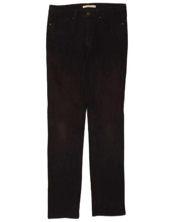 Damskie jeansy Levi's 312 Shaping W29 L31 Czarne