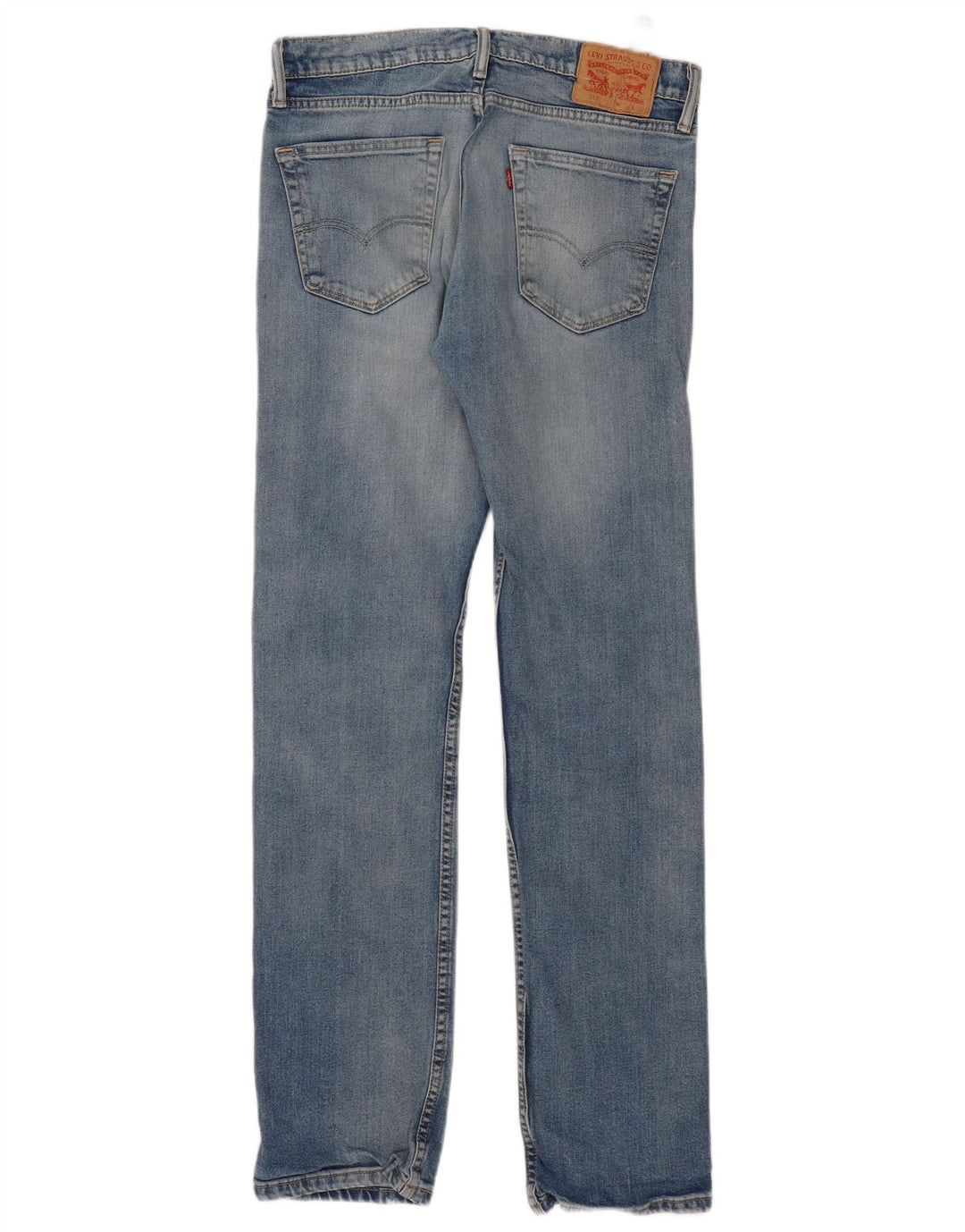 Męskie jeansy obcisłe LEVI'S 510 W32 L34 Niebieska bawełna