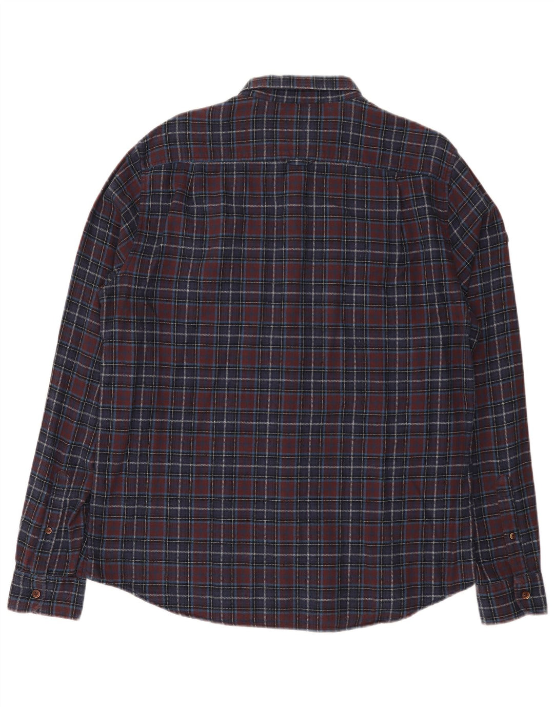 Męska koszula flanelowa Superdry o regularnym kroju 2XL w granatową kratkę