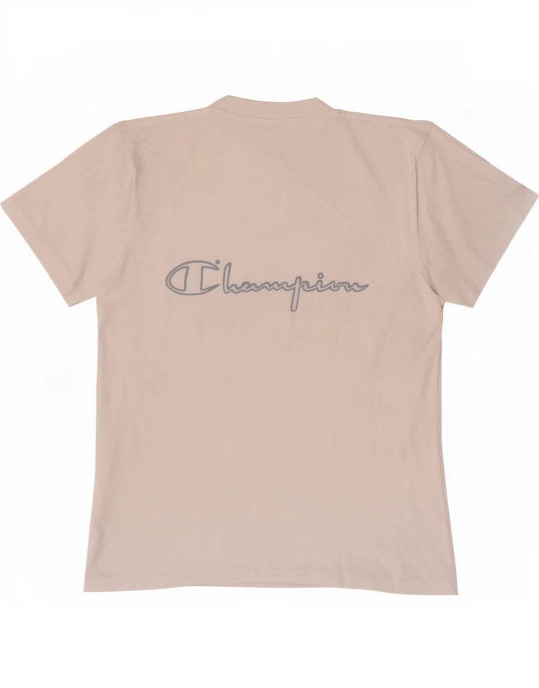 Męski T-shirt Champion z grafiką, mały, biały, bawełniany