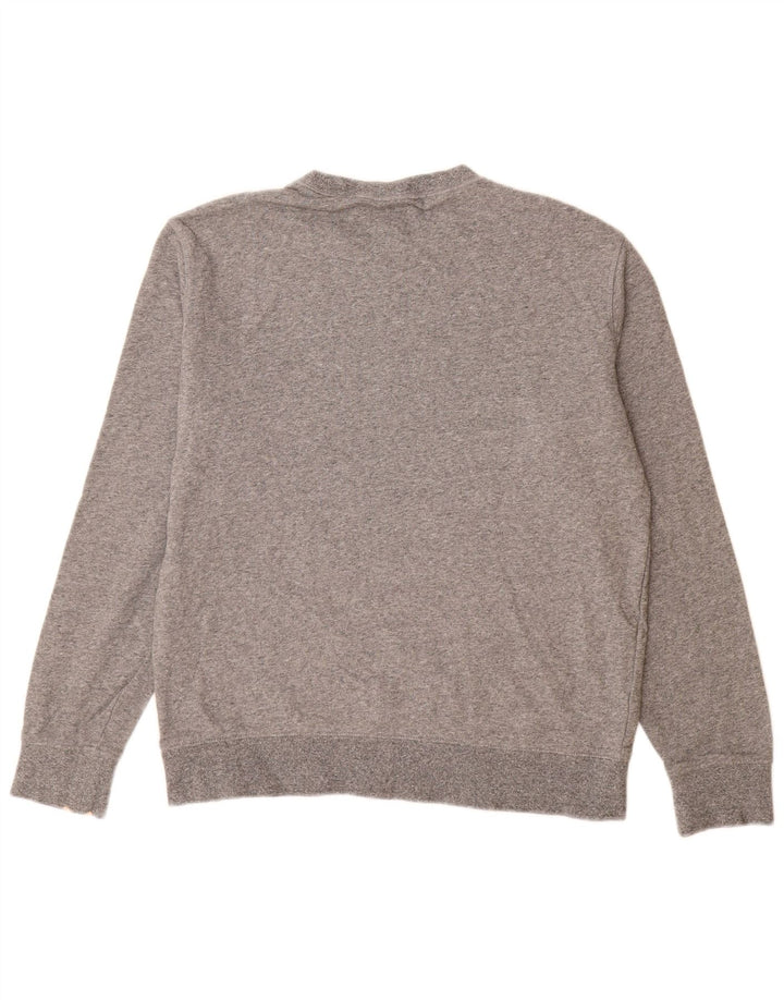 Męski sweter Marks & Spencer, średnioszary, bawełniany
