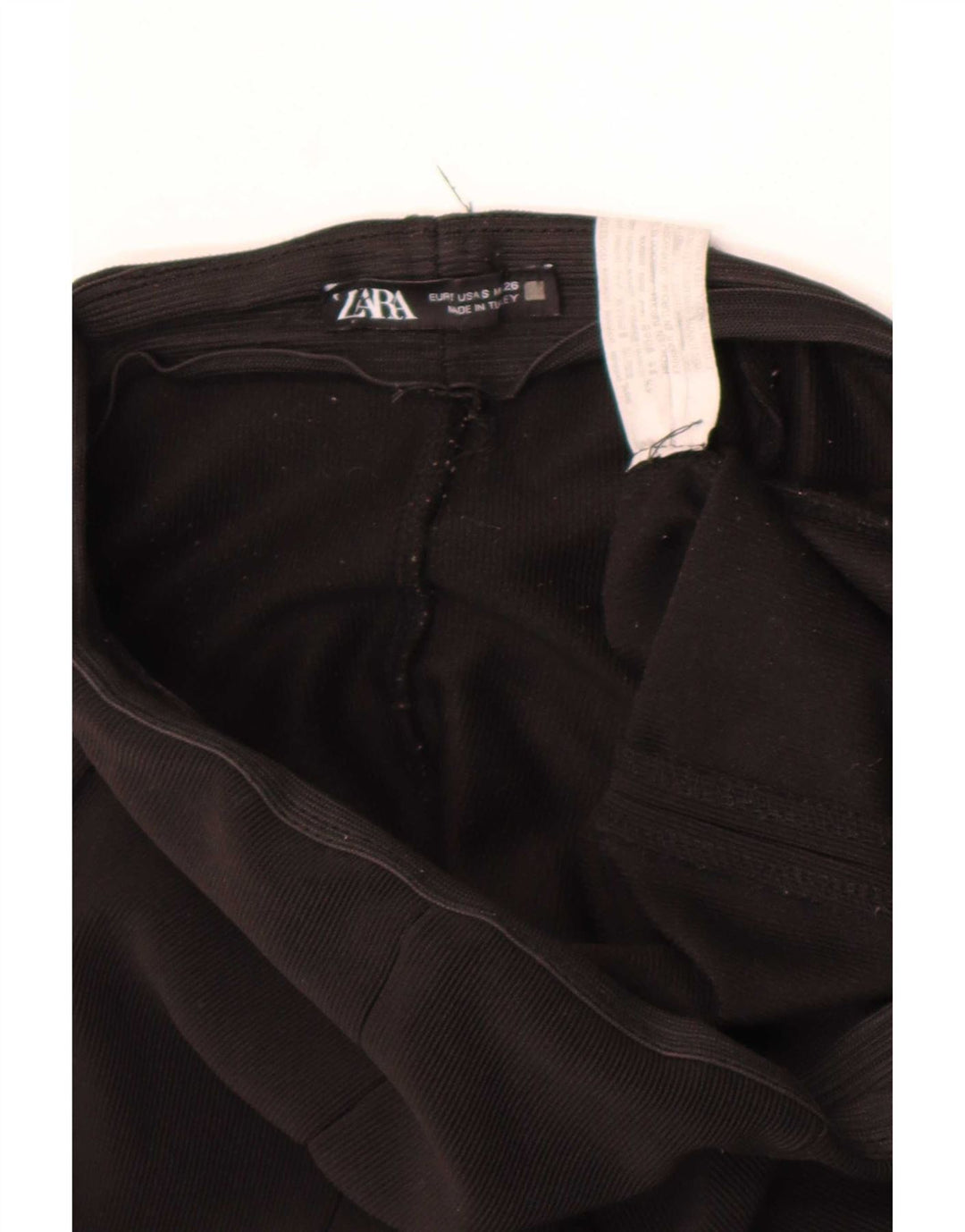 Legginsy damskie Zara, małe, czarne, poliestrowe