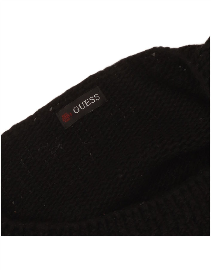 Sweter damski Guess z dekoltem w łódkę UK 12, średni czarny