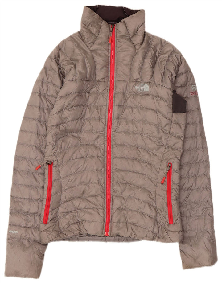 Damska ocieplana kurtka The North Face UK 6 XS w szarym kolorze z blokami kolorów