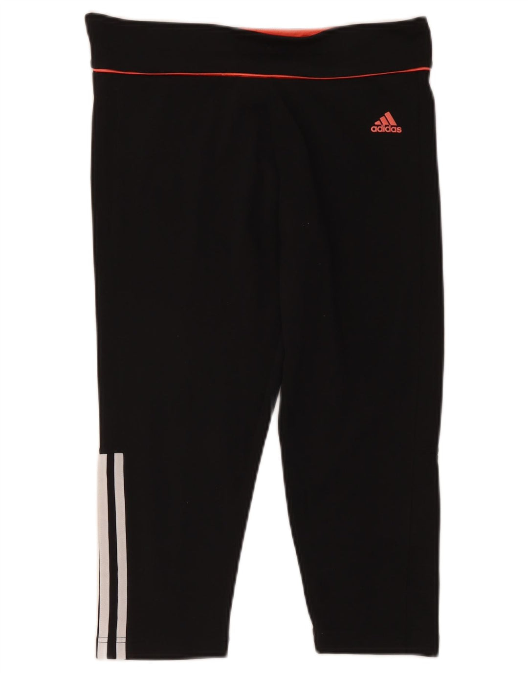 Damskie legginsy Adidas Climalite Capri UK 12/14 Średni czarny poliester