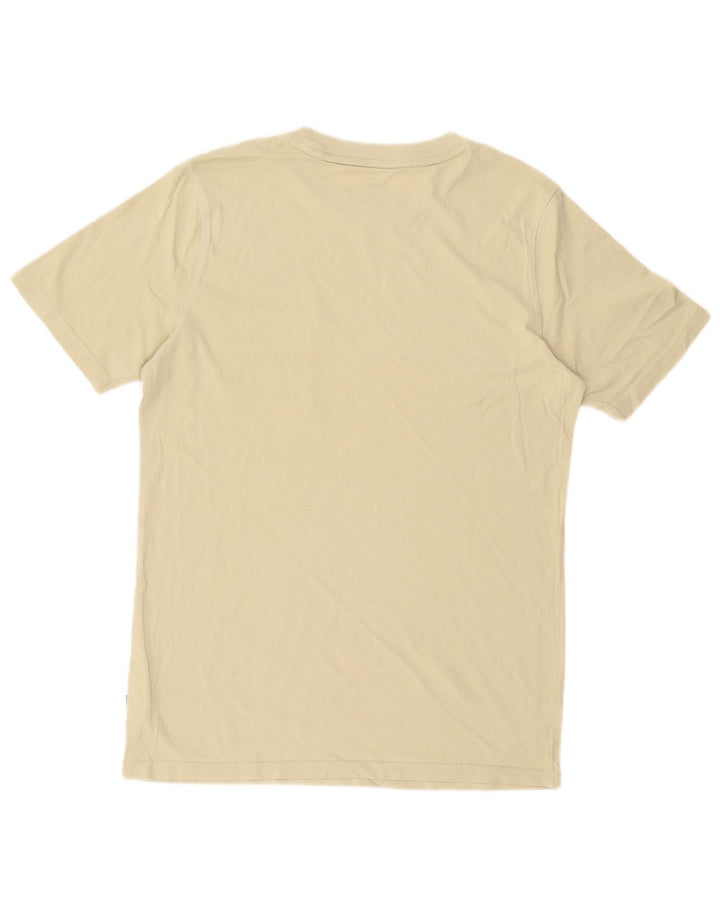 Męski T-shirt z grafiką PUMA, mały, bawełniany khaki