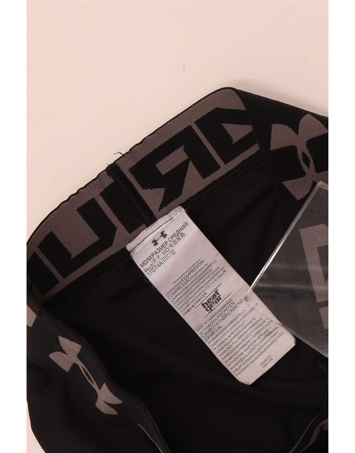 Chłopięce legginsy z grafiką Under Armour 9-10 lat, średni czarny poliester