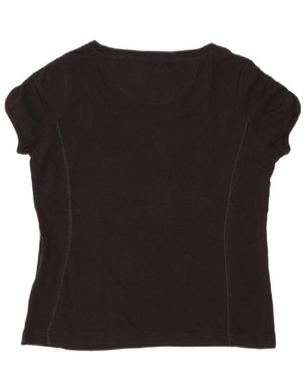 Damska koszulka CHAMPION Heritage Classics Graphic Top UK 12 Medium Black