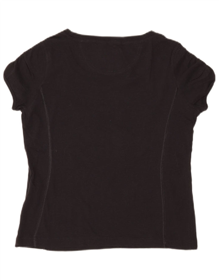 Damska koszulka CHAMPION Heritage Classics Graphic Top UK 12 Medium Black