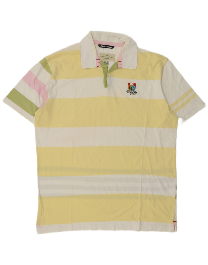 Męska koszulka polo do rugby Canterbury 2XL w wielokolorowe paski