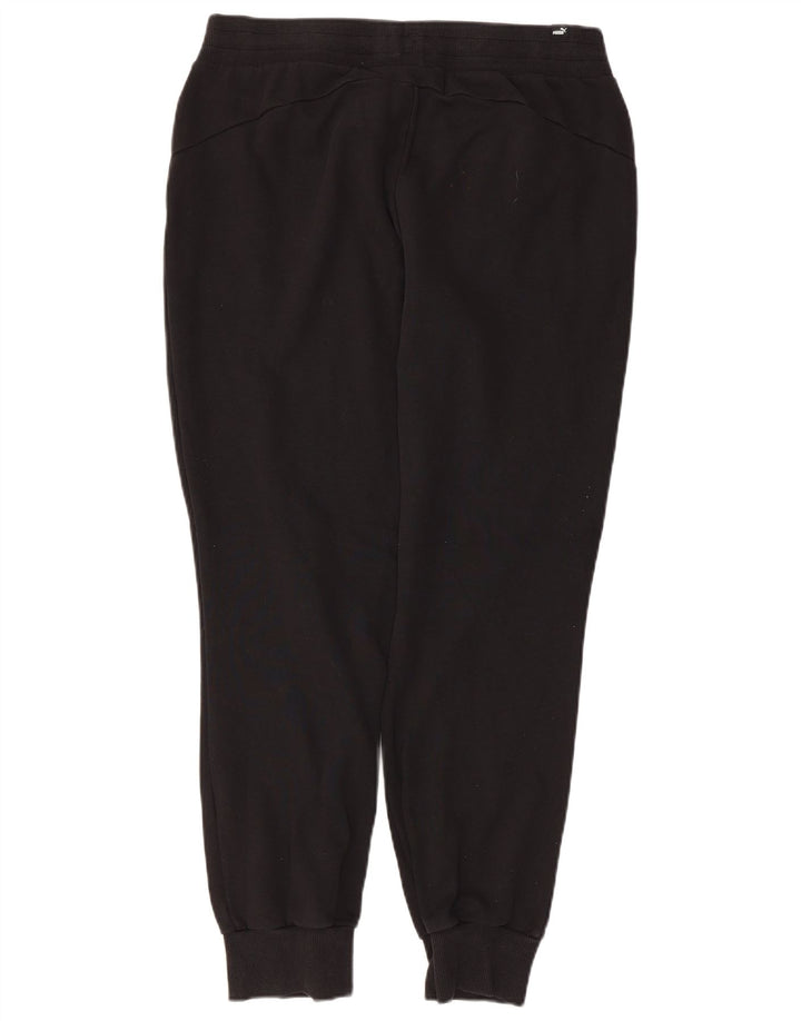 Damskie spodnie dresowe Puma Joggers UK 14, duże, czarne, poliestrowe