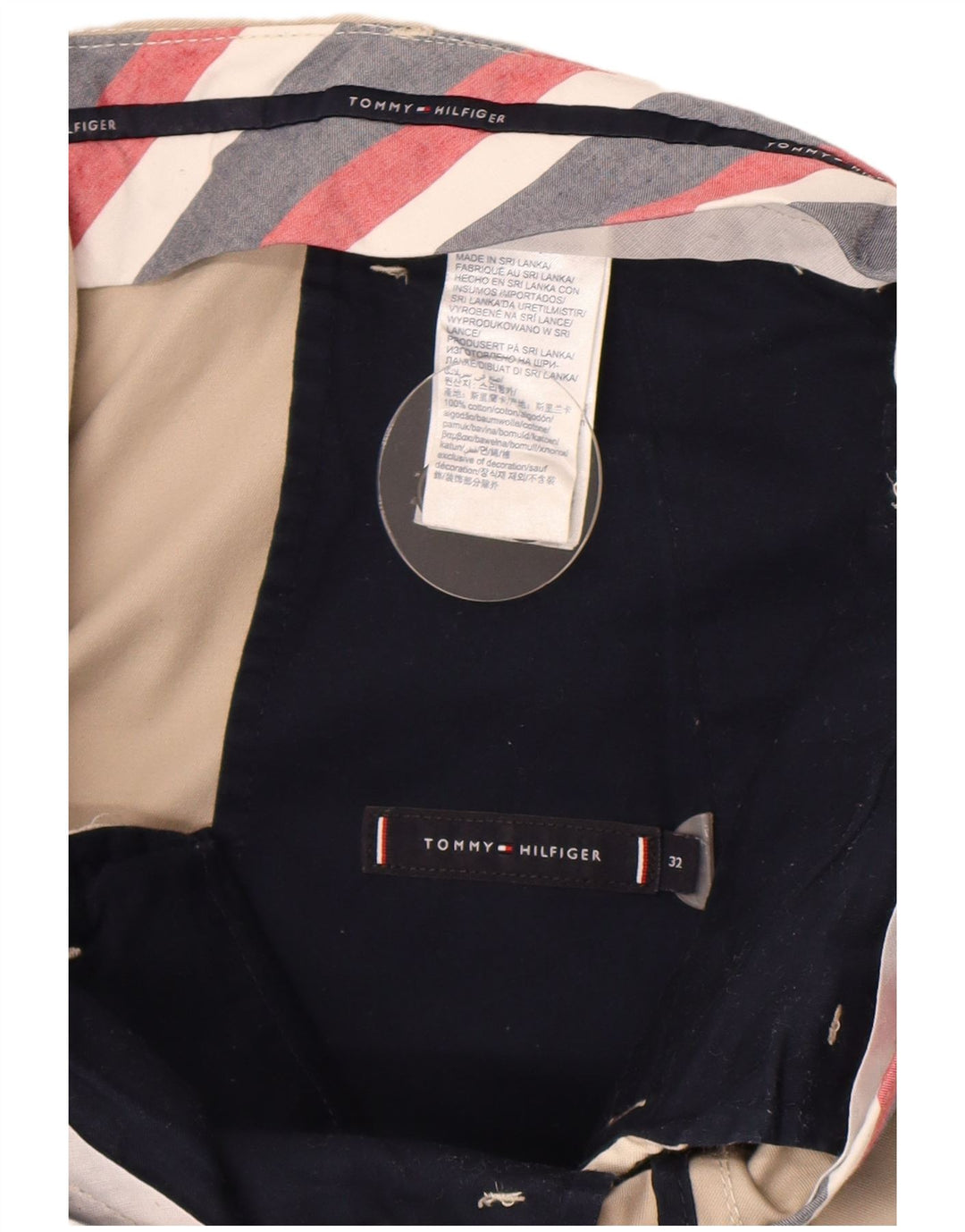 Męskie spodenki Chino Tommy Hilfiger W32 Średni beż, bawełna