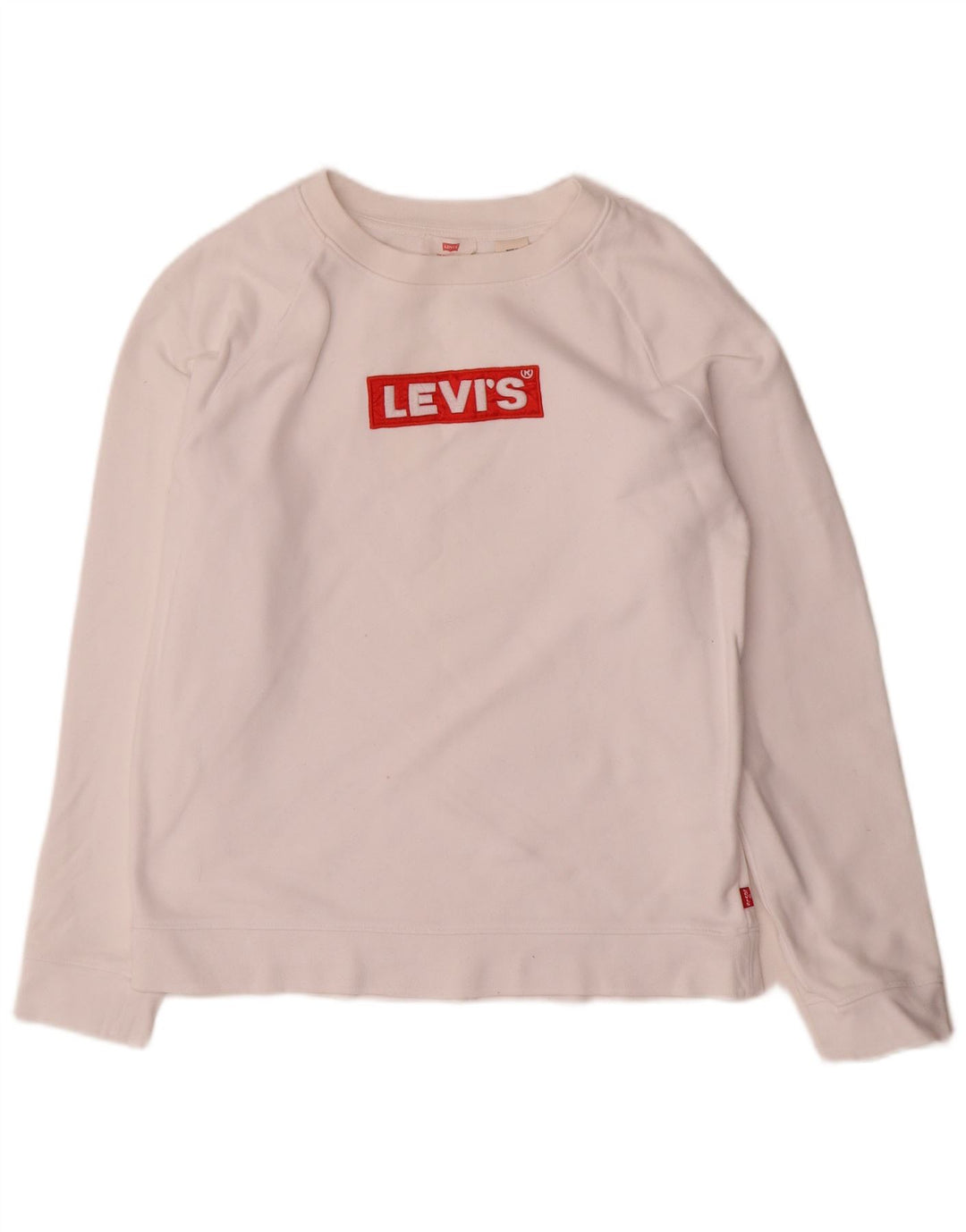 Damska bluza dresowa Levi's Graphic Oversize UK 6 XS w kolorze białym